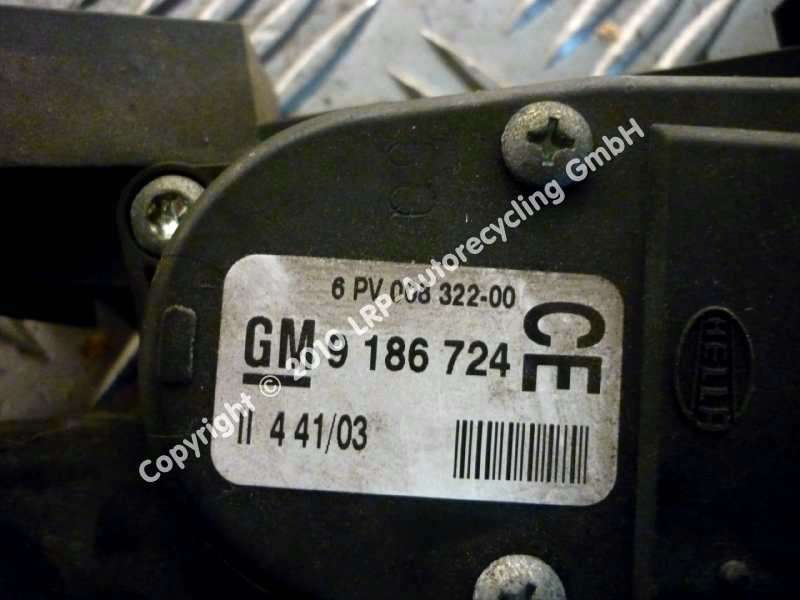 Opel Vectra C Caravan original Gaspedal 9186724 6PV00832200 BJ2004